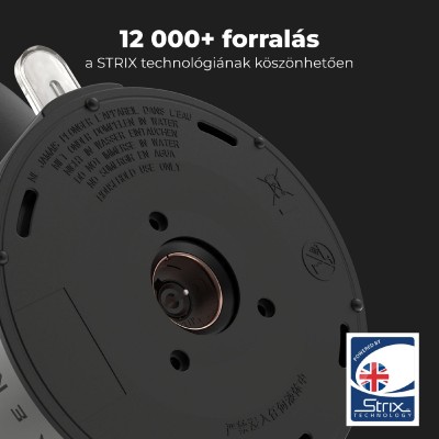 ceainic electric, max. 2200 W, capacitate 1,7 litri, indicator de stare LED, oțel inoxidabil