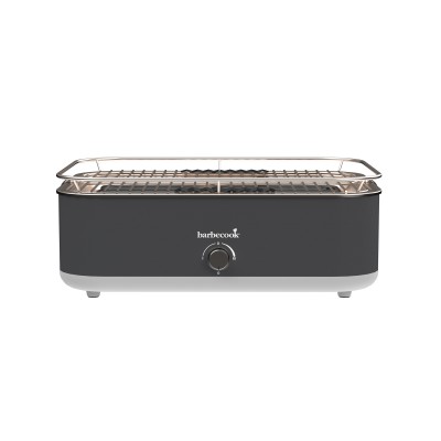 Elektrický stolný gril Barbecook BC-ELE-1003 E-Carlo, sivý, 42,5x33x16,5cm