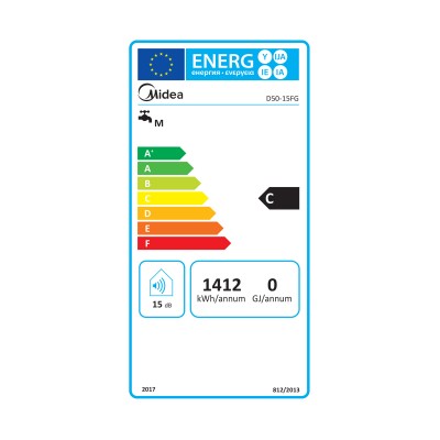 MIDEA ÎNCĂLZITOR ELECTRIC DE APĂ, BOILER - D50-15FG