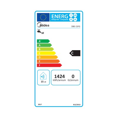 MIDEA ÎNCĂLZITOR ELECTRIC DE APĂ, BOILER - D80-15FG