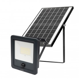 Reflector LED cu panou solar și senzor de mișcare - FLP1800SOLAR