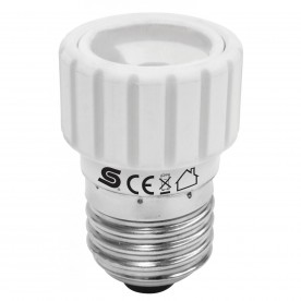 Soclu lampă compactă, adaptor - GU10/E27