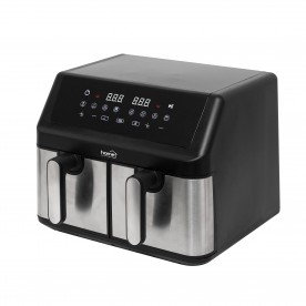 Airfryer dublu cu aer cald, 2x4,5L, 2000 W, digital - HGAF29