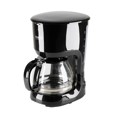 Cafetieră, filtru, 1,25 L, 10 cești, negru - HGKV10
