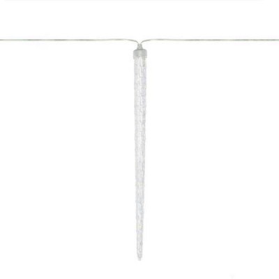 Ghirlandă luminoasă sloi de gheață, alb rece, adaptor IP44