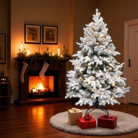 Brad artificial, cu iluminare LED încorporată, înălțime 150 cm