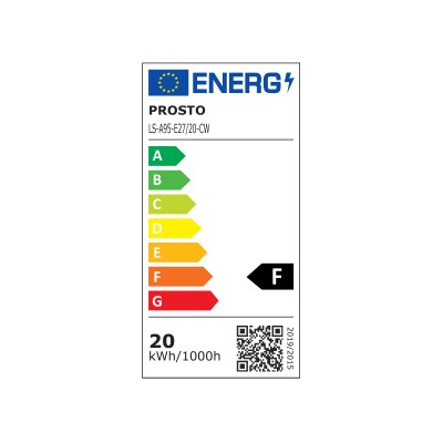 PROSTO Bec cu LED, glob, 20W, E27, 5000K - LS-A95-E27-20-CW