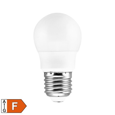 PROSTO Bec cu LED, mini glob, 5W, E27, 3200K - LS-G45-E27-5-CW