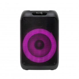 Difuzor pentru petreceri, 20 cm, acumulator, BT, LEDitális kijelző, LED fényeffekt