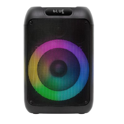 Difuzor pentru petreceri, 20 cm, acumulator, BT, LEDitális kijelző, LED fényeffekt
