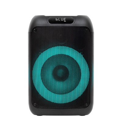 Difuzor pentru petreceri, 20 cm, acumulator, BT, LEDitális kijelző, LED fényeffekt