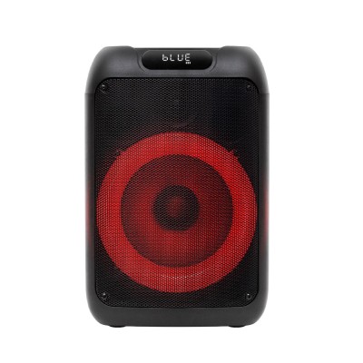 Difuzor pentru petreceri, 20 cm, acumulator, BT, LEDitális kijelző, LED fényeffekt