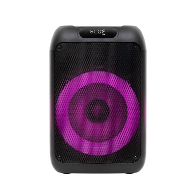 Difuzor pentru petreceri, 20 cm, acumulator, BT, LEDitális kijelző, LED fényeffekt