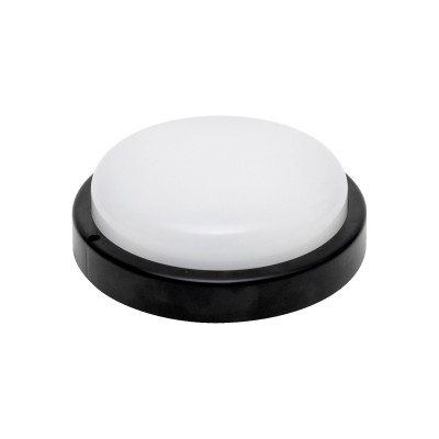 Aplica/plafoniera LED, rotunda 18W, 4000K, negru