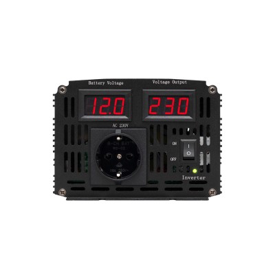 Invertor tensiune, 2000/4000W, voltmetru dual - SAI4000LED