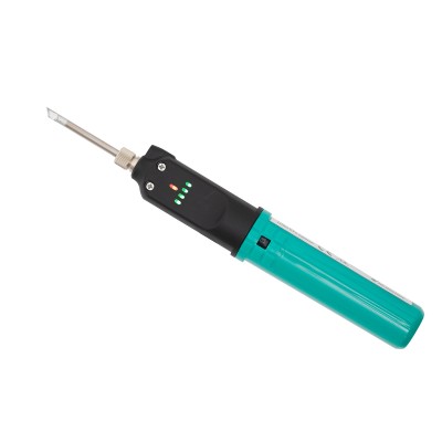 Pro'skit SI-B165 Fier de lipit wireless, 12W, profesional, comutator tactil, încălzire rapidă, acumulator înlocuibil, lampă încorporată, suport, cablu de încărcare USB-C