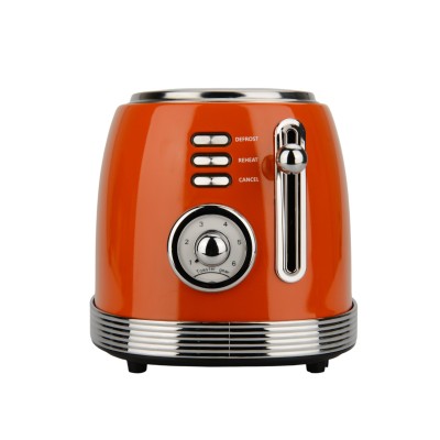 Zilan ZLN7040 retró kenyérpirító, 850 W, 6 fokozat, 2 szeletes, STOP funkció, piros